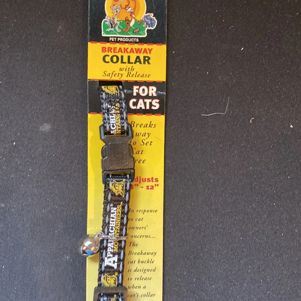 NEW - Appalachian State University Breakaway Cat Collar
